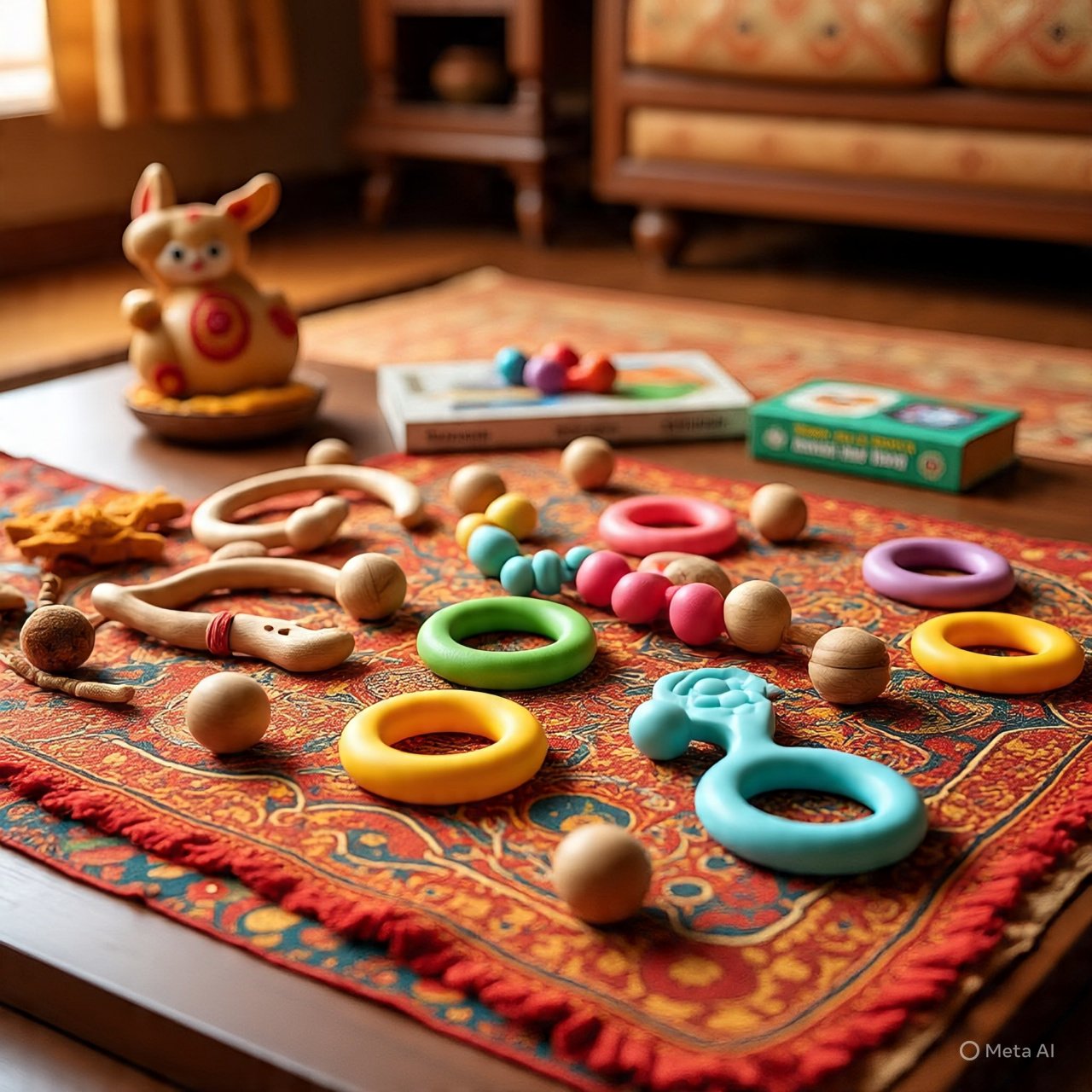 Rattles & Teething Toys(Just Started )