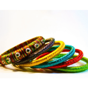 Thread & Silk Bangles(Just Started)