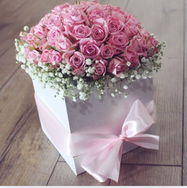 20 Pink Roses Bouquet(Just Started)