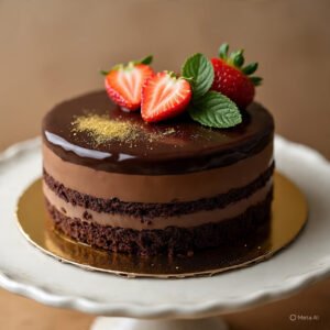 Chocolate Truffle Cake(Just Started )