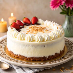 White Forest Cake(Just Started )