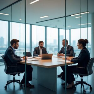 Office Glass Partitions(Just Started)