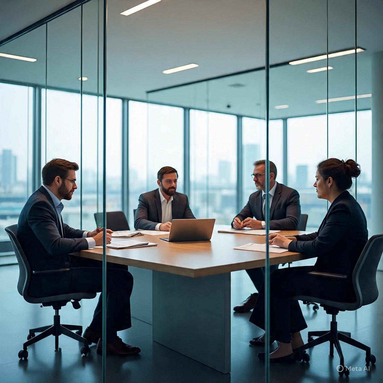 Office Glass Partitions(Just Started)