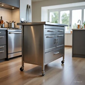 Stainless Steel Kitchen Trolley(Just Started )