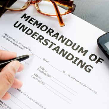 Memorandum of Understanding (MoU)(Just Started)