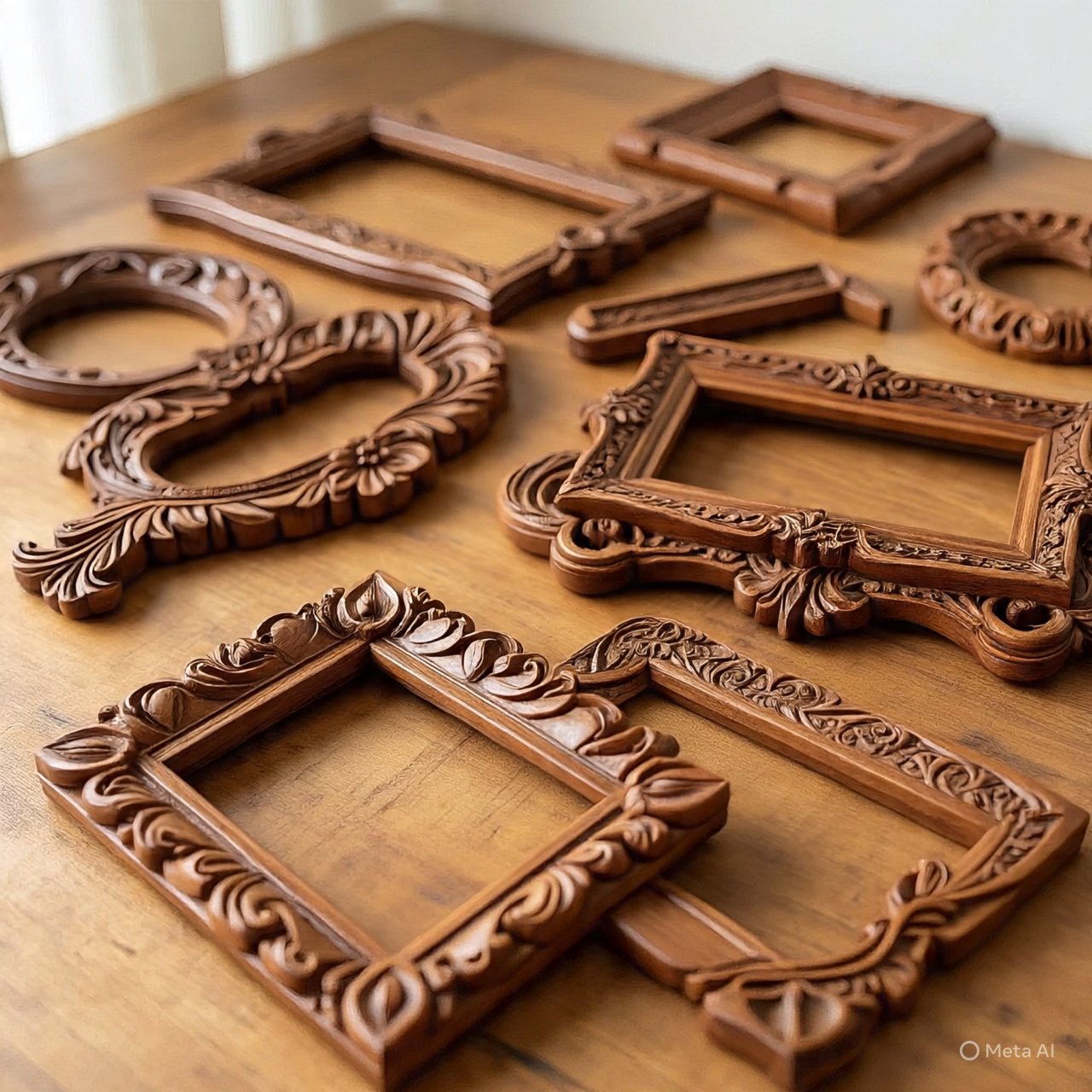 Wooden Carved Photo Frames(Just Started )