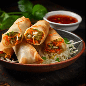 Veg Spring Rolls(Just Started )