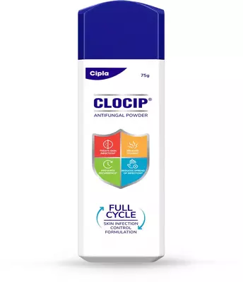 Clocip Anti Fungal Powder Of 75 Gm