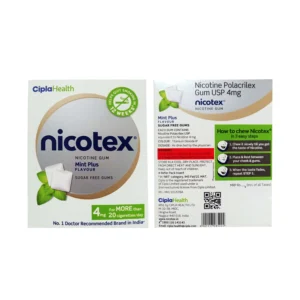 Nicotex Nicotine Gum 4mg